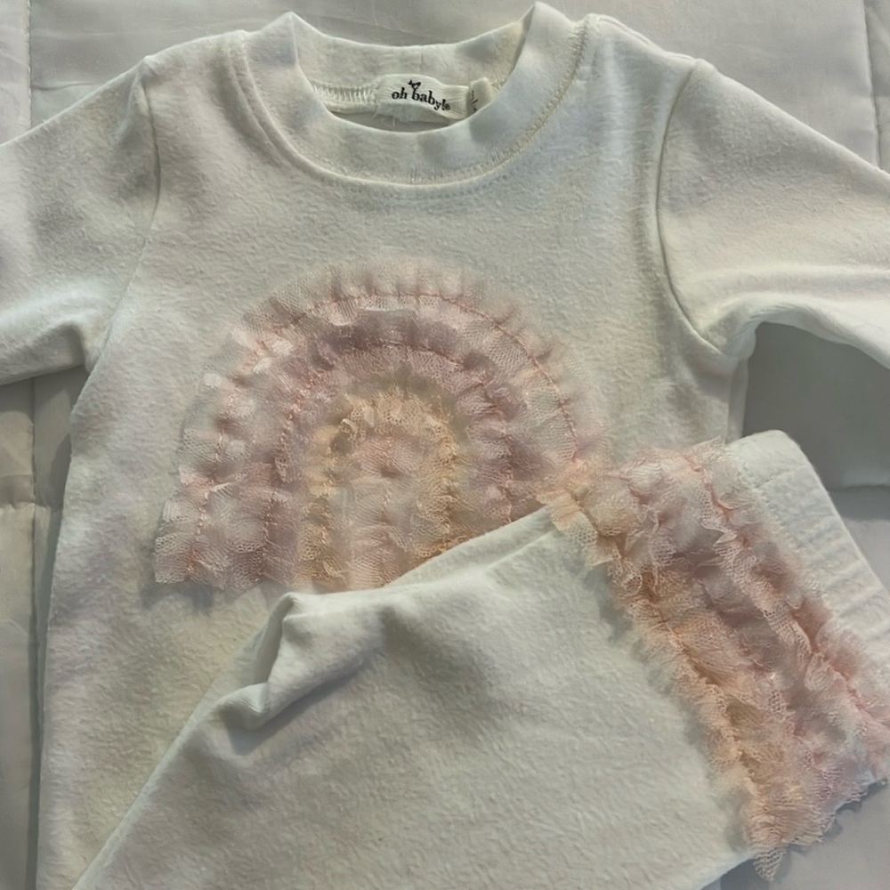 Baby girl 2 piece legging set